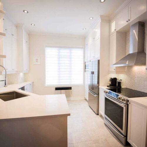 armoires blanches en polymère