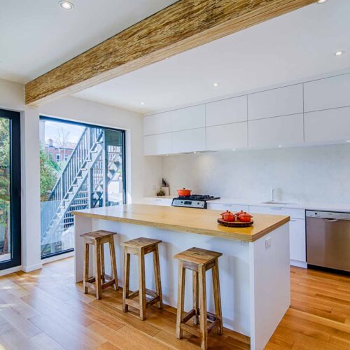 armoires en polymère réalisées par Cuisine Beaujoly