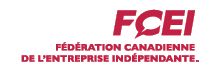 logo FCEI - Fédération Canadienne de l’entreprise indépendante